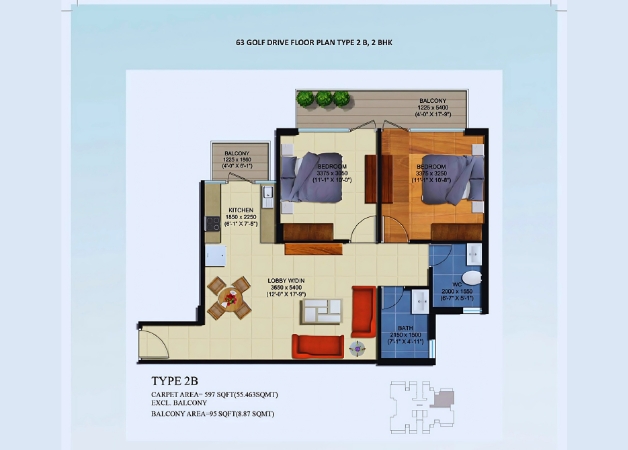 Golf Drive Sector 63A Gurgaon – Affordable Housing Flats