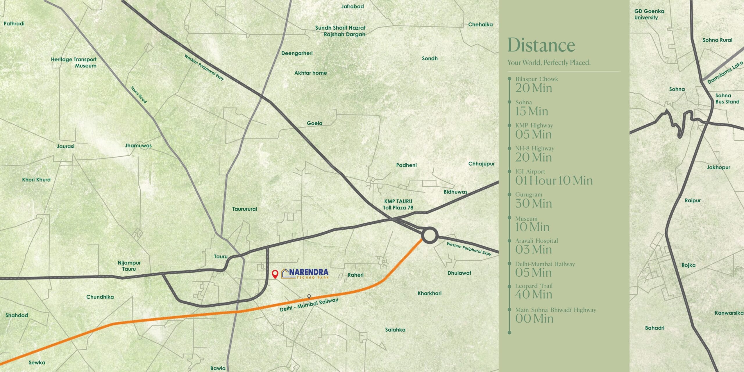 Narendra Technopark DDJAY Plots, Tauru
