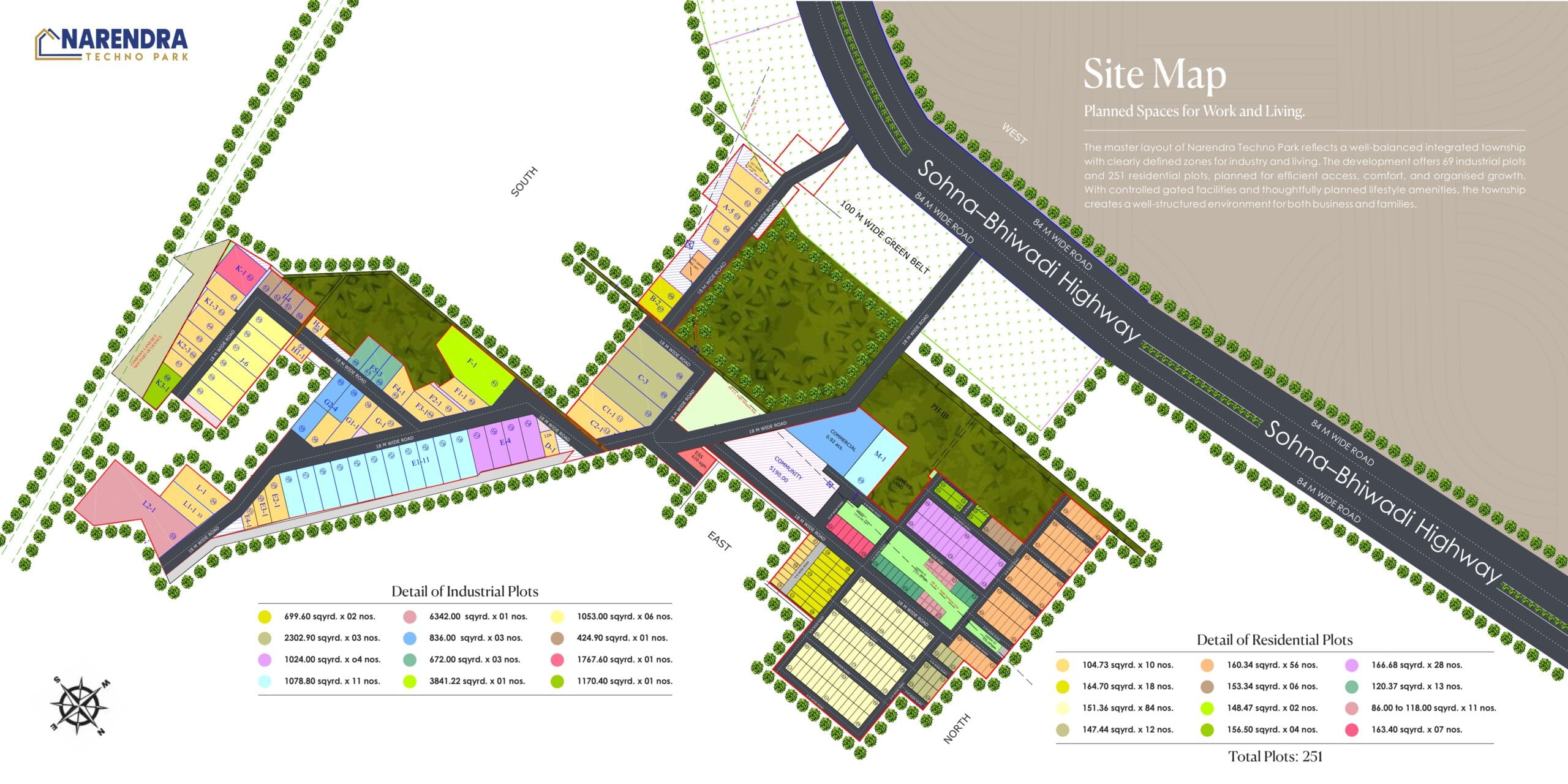 Narendra Technopark DDJAY Plots, Tauru