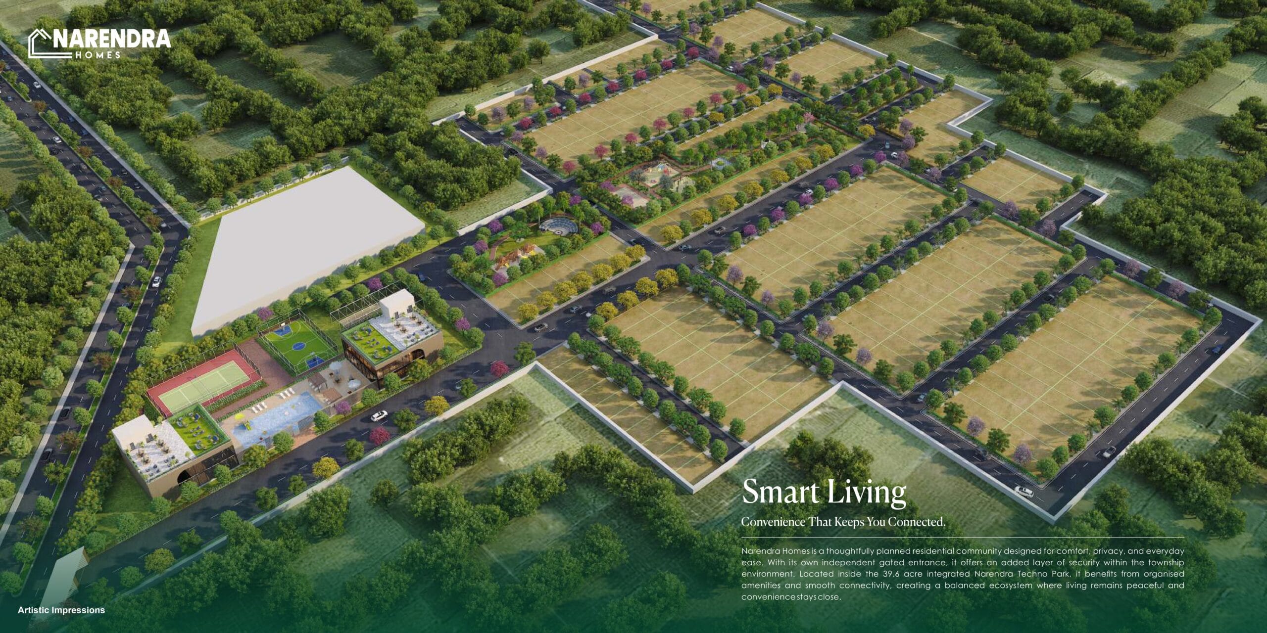 Narendra Technopark DDJAY Plots, Tauru