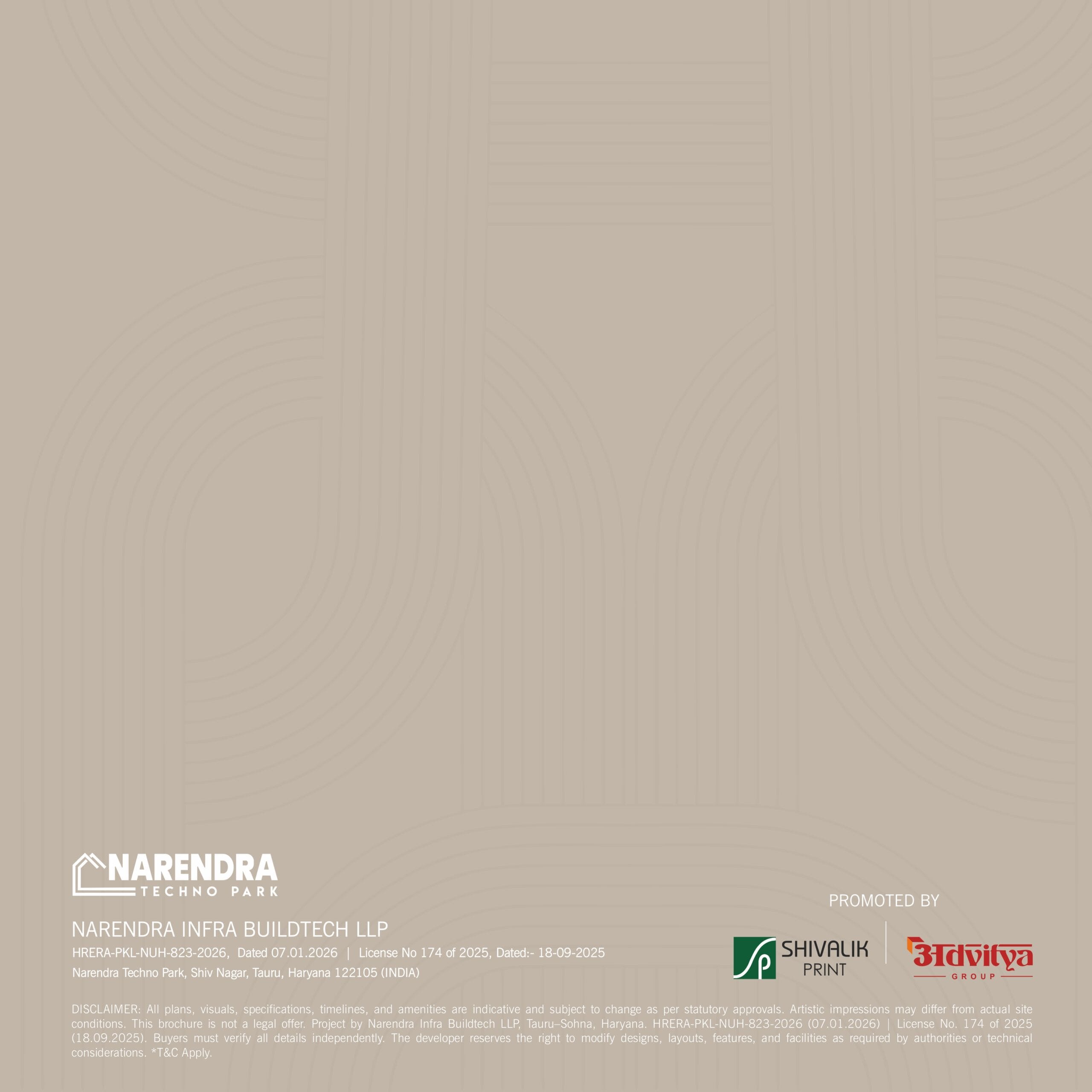 Narendra Technopark DDJAY Plots, Tauru
